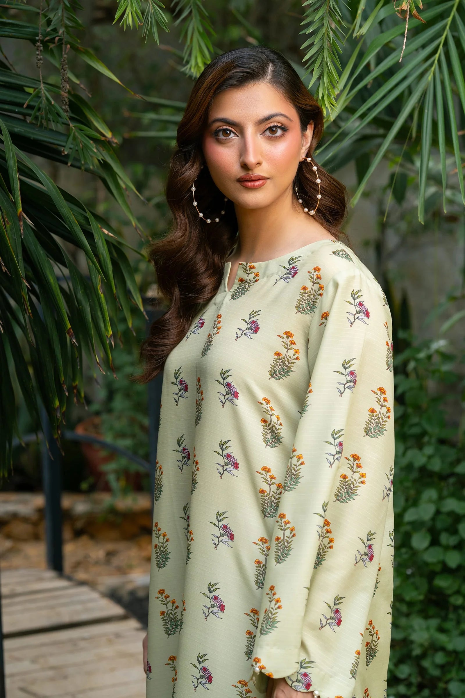 Light Sage Floral 2-Piece Set